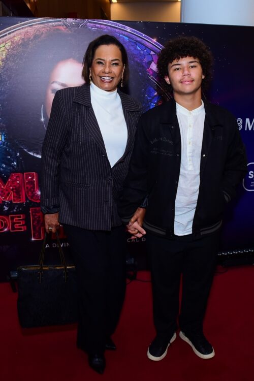 Solange Couto e o filho, Benjamin