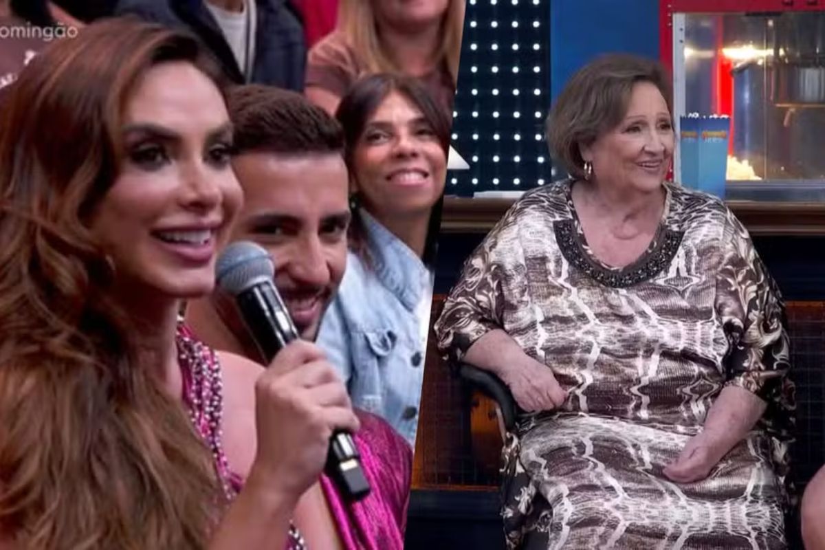 Nicole Bahls aproveita para acabar com um mal-entendido que tomou conta do público do 'Dança dos Famosos' após brincadeiras com Dona Déa