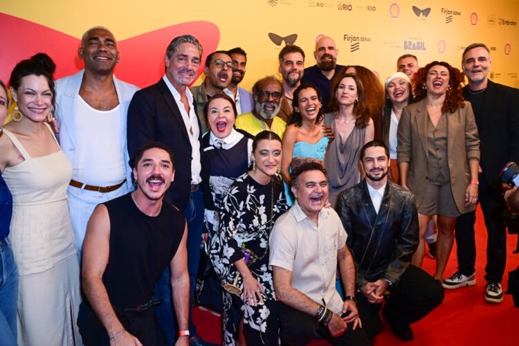 Elenco do filme 'O Agente Secreto' no Festival do Rio