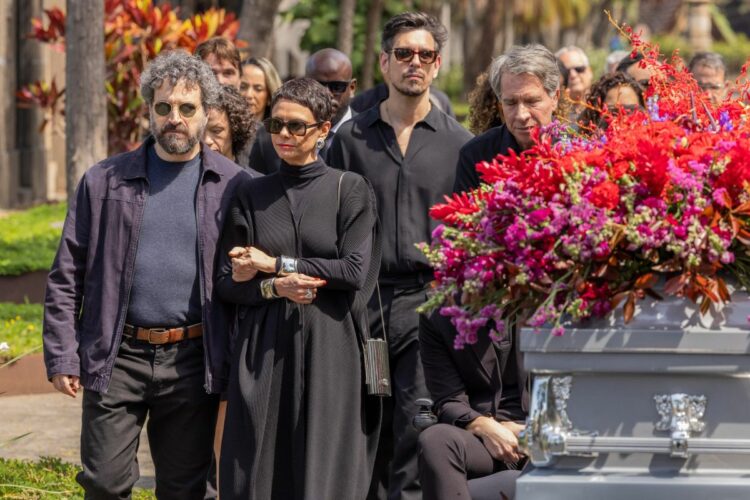 Enterro Odete Roitman