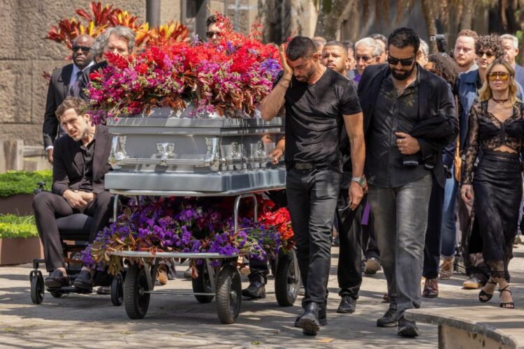 Enterro Odete Roitman