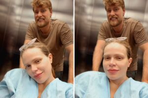 Paulinha Leitte e o marido