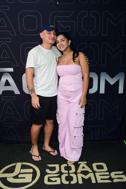 João Gomes e a esposa, Ary Mirelle