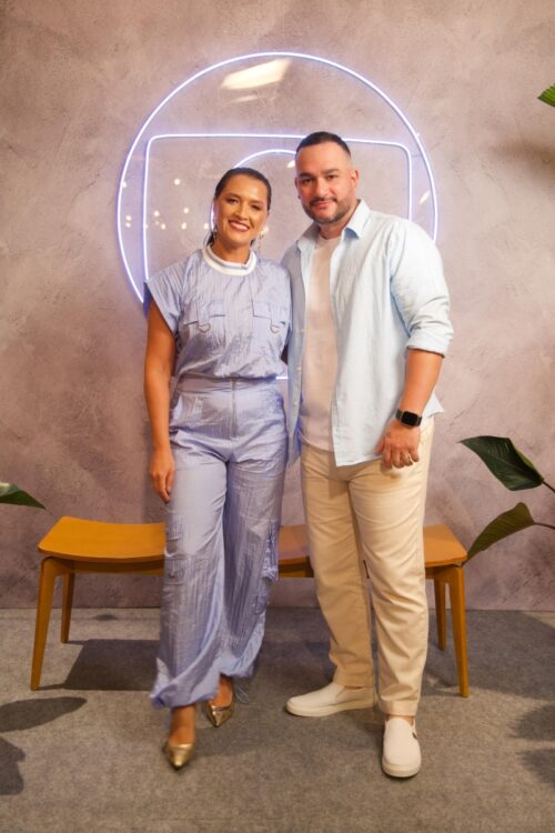 Ana Thais Matos e o marido Rafael Falanga