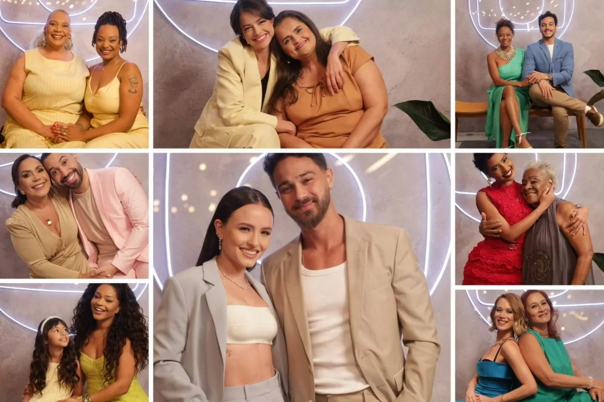 Famosos gravam a vinheta de fim de ano da Globo