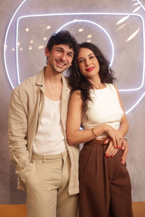 Ravel Andrade e a esposa Andrea Horta