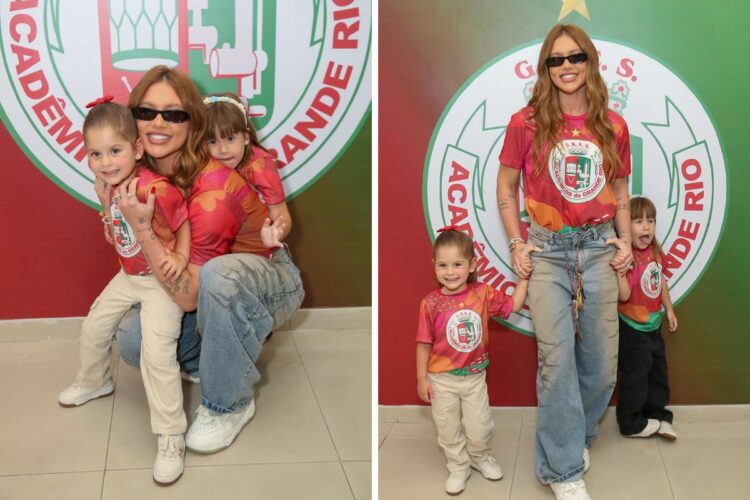 Virginia Fonseca e as filhas