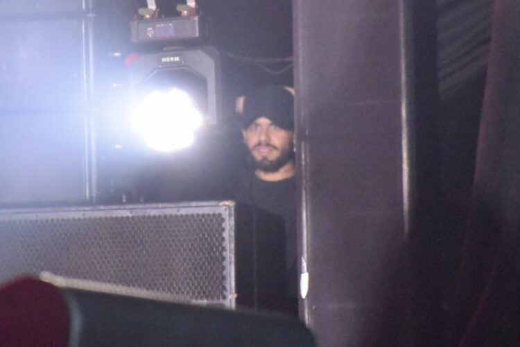 Zé Felipe nos bastidores do show de Ana Castela