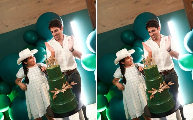 Rodrigo Branco com a filha Sophia