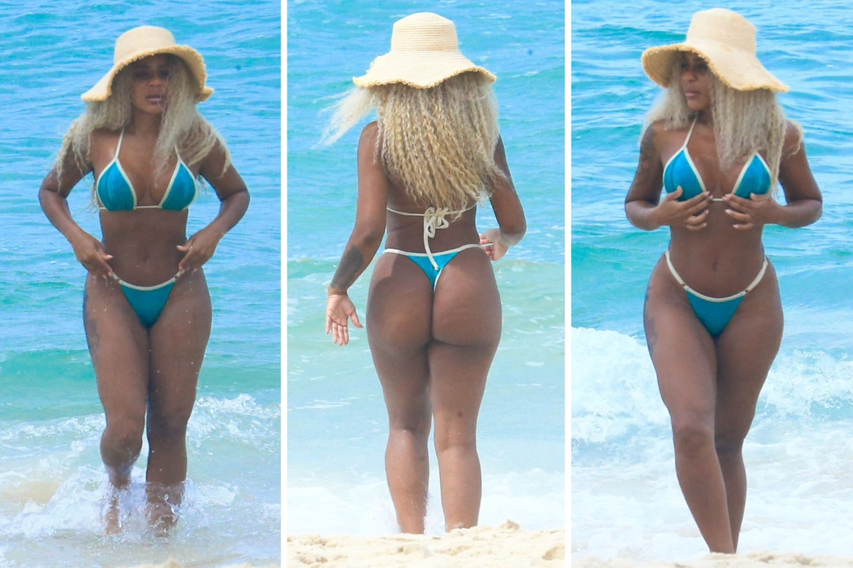 Cariúcha na praia da Barra da Tijuca