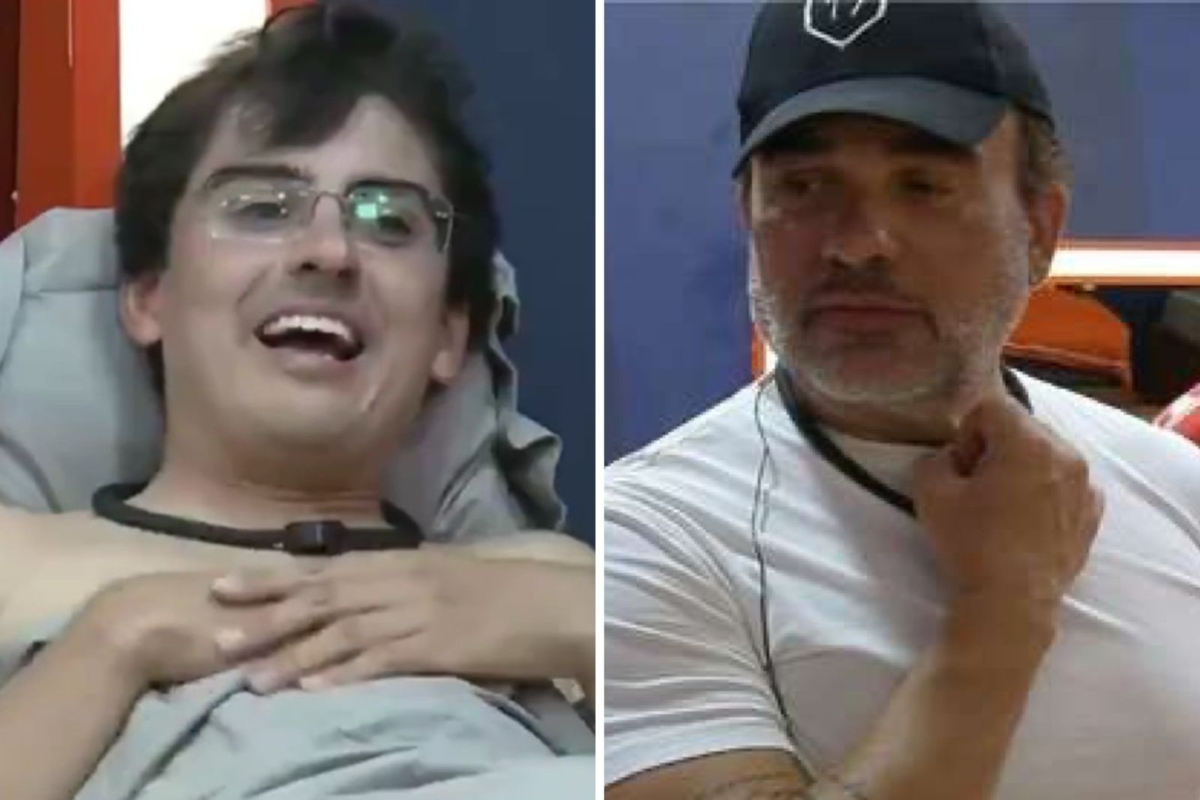 Dudu Camargo e Fabiano Moraes em 'A Fazenda 17