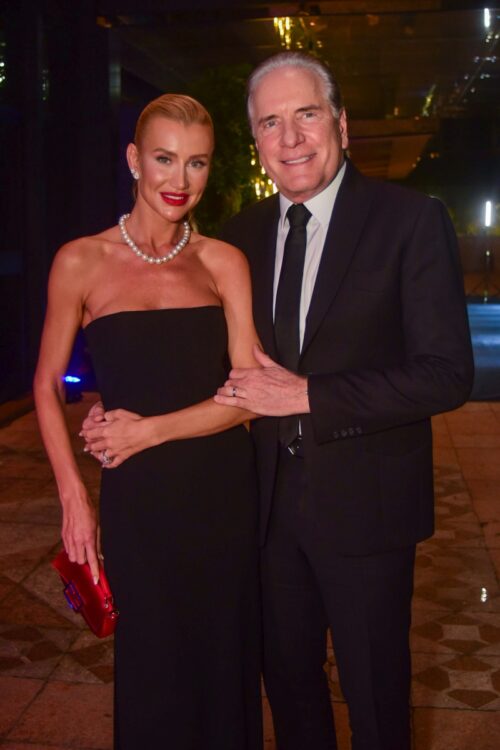 Ana Paula Siebert e Roberto Justus