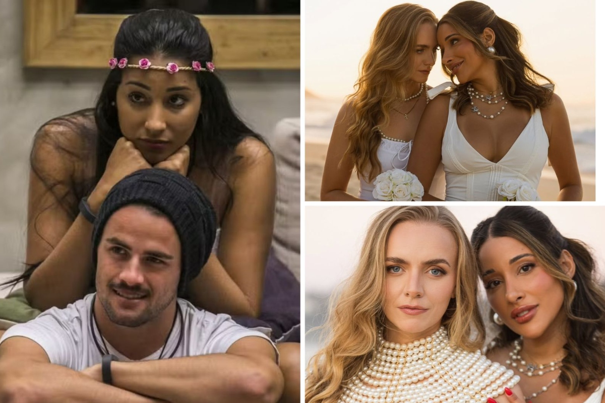 Ex-BBB Talita Araújo casa com irlandesa