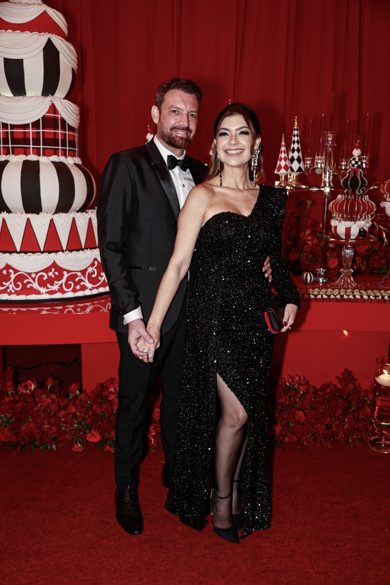 Amanda Françozo e o esposo