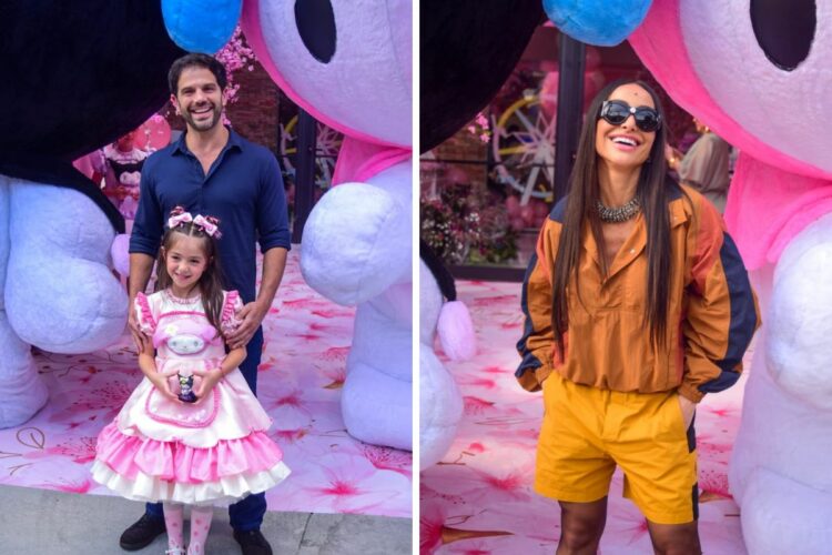 Duda Nagle Zoe e Sabrina Sato