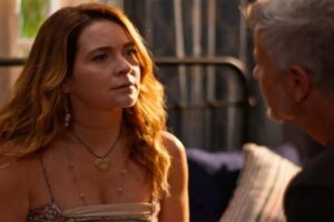 Filipa (Cláudia Abreu) perceber que Jaques (Marcello Novaes) a dopava