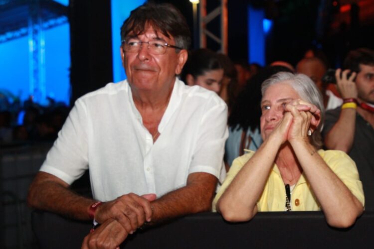 Xico Nunes e Lia Improta, pais de Lore