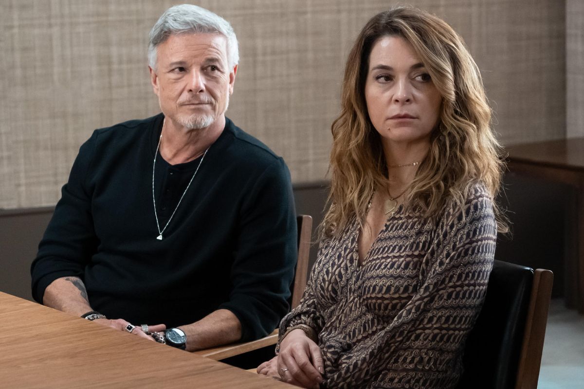 Filipa (Claudia Abreu) e Jaques (Marcello Novaes) em Dona de Mim