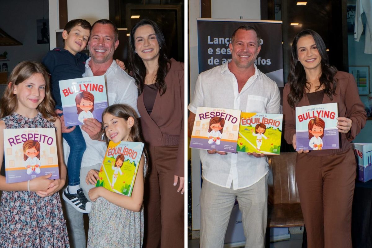 Malvino Salvador e Kyra Gracie