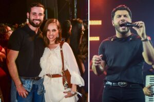 Matteus Amaral e Anna Julia curtiram o show de Murilo Huff