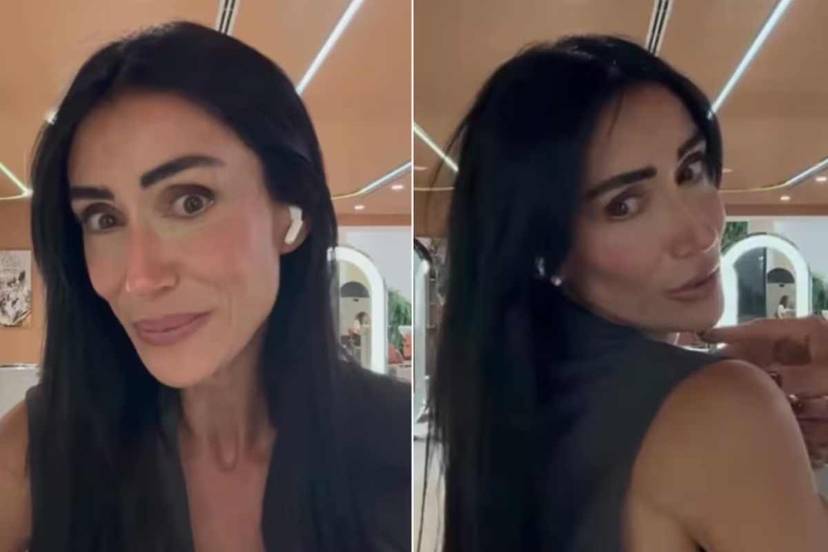 Michelle Barros renova o visual