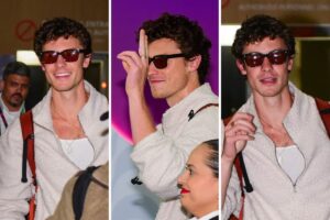 Shawn Mendes desembarca no RJ