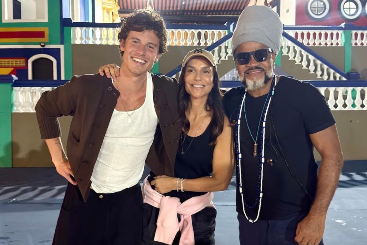 Shawn Mendes, Ivete Sangalo e Carlinhos Brown
