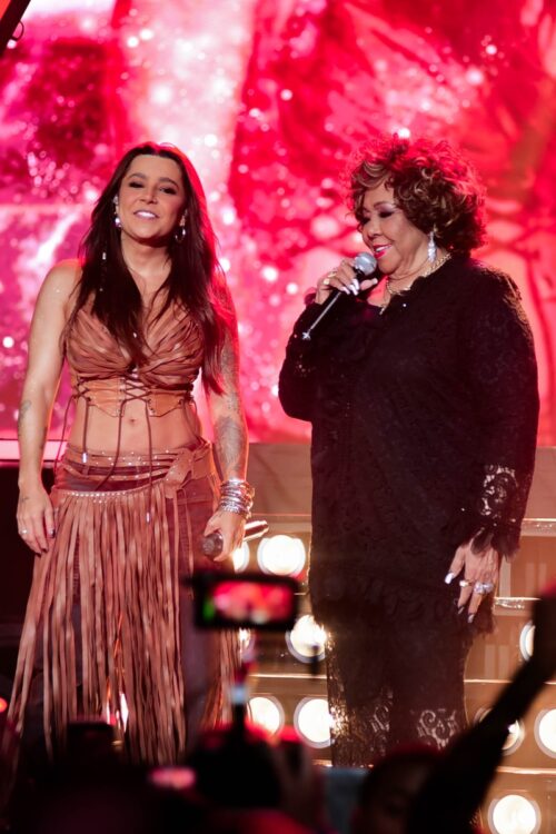 Lauana Prado e Alcione 