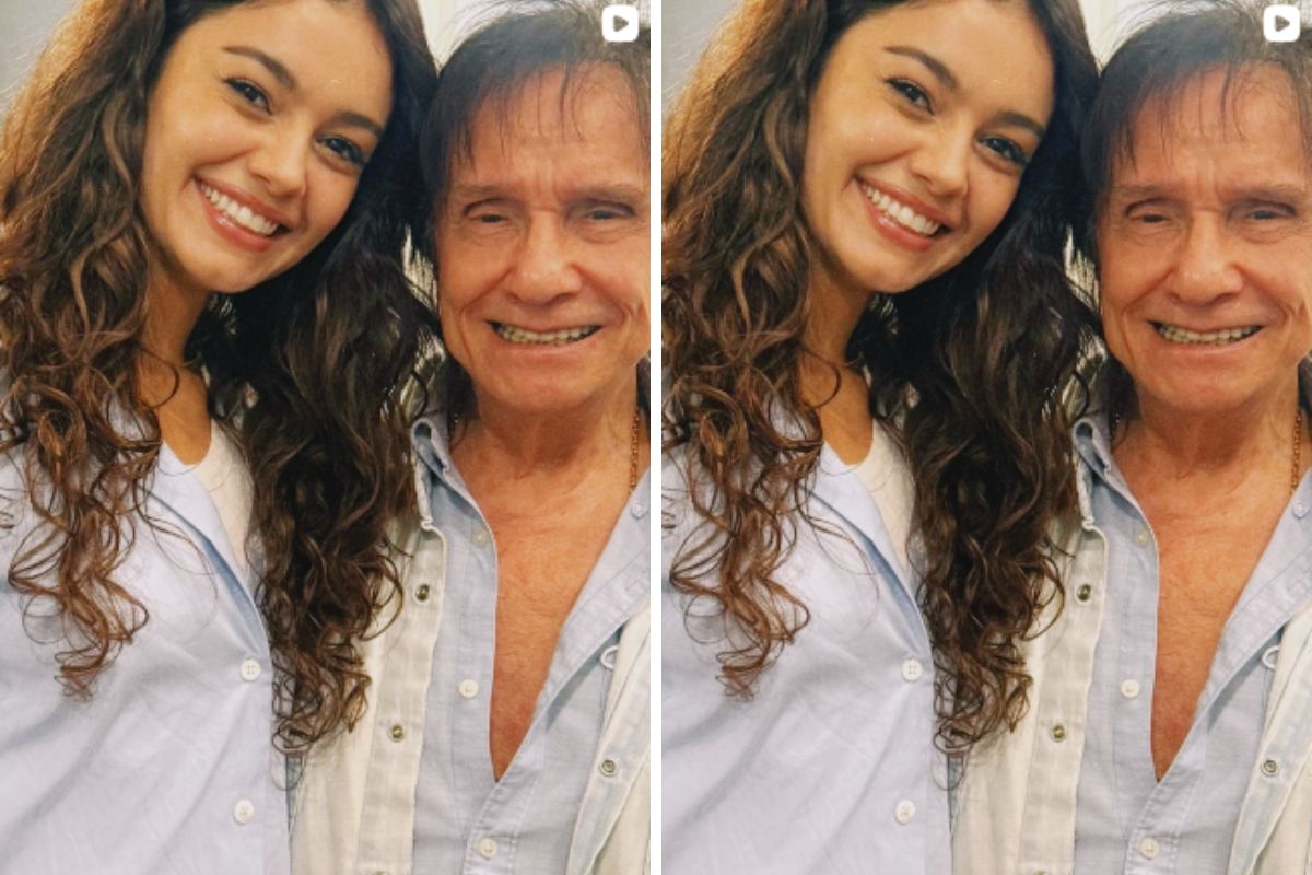 Sophie Charlotte e Roberto Carlos