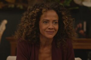 Tânia (Aline Borges) em 