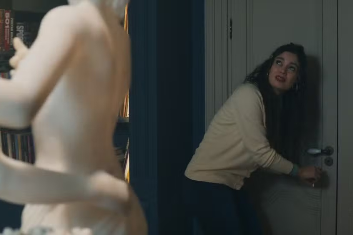 Gerluce fica trancada no quarto das Três Graças