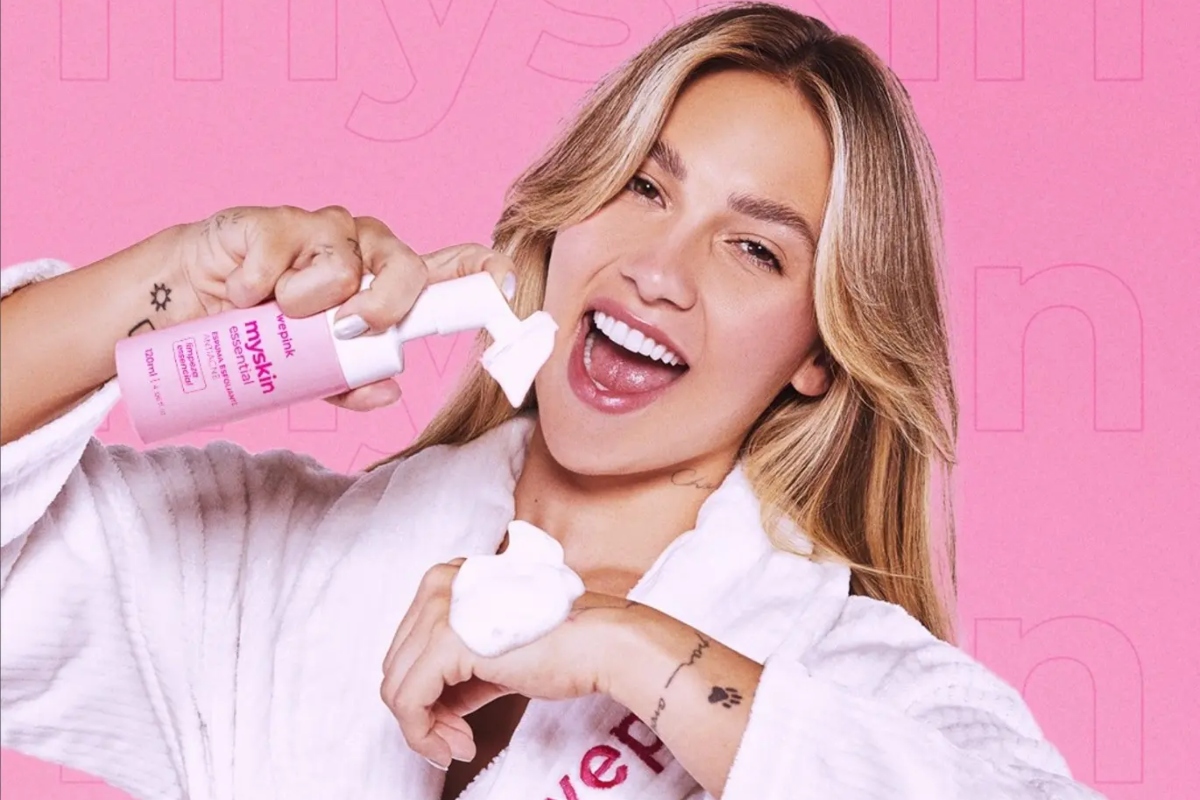 Virginia Fonseca e produtos WePink