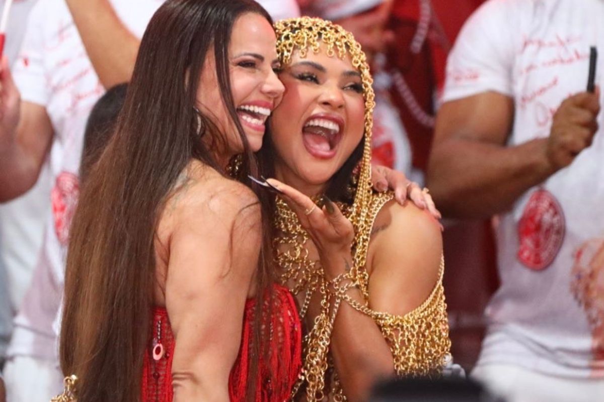 Viviane Araújo e Mileide Mihaile