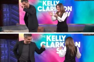 Wagner Moura ensina Kelly Clarkson a sambar