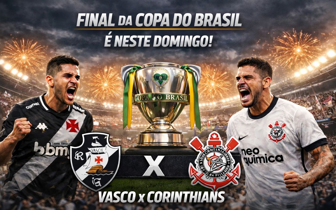 FInal da Copa Brasil: Vasco e Corinthians