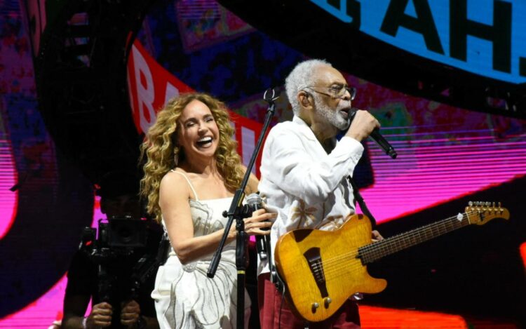 Gilberto Gil e Daniela Mercury - Encerramento da turnê Tempo Rei em Salvador