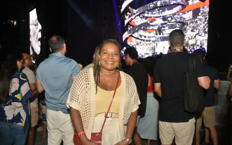 Margareth Menezes no Encerramento da turnê Tempo Rei em Salvador