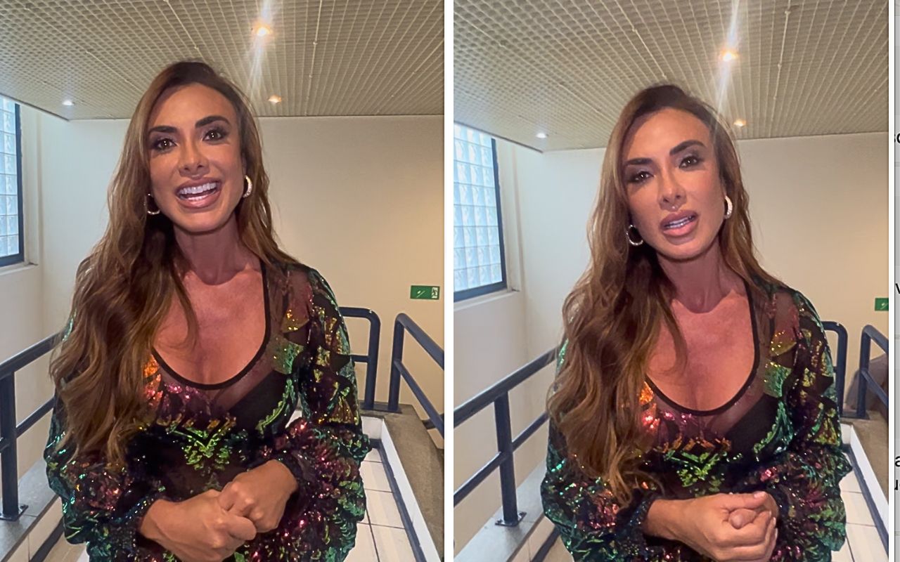 Entrevista com Nicole Bahls na final do