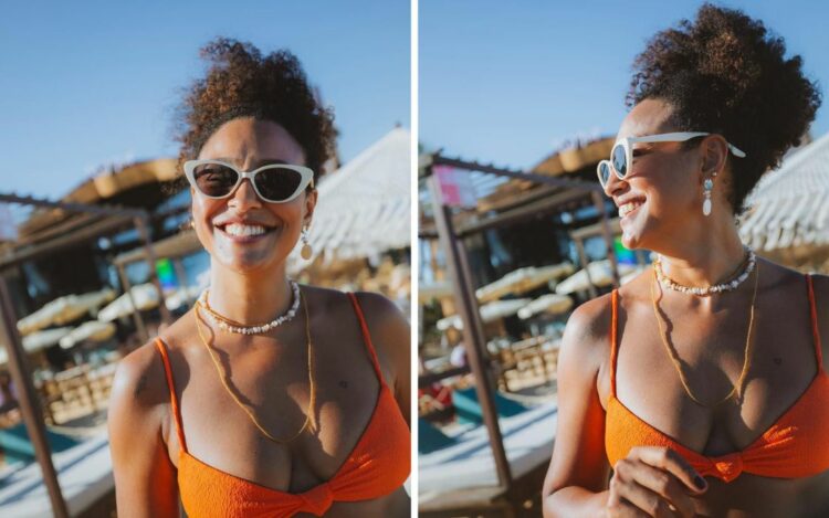 Sheron Menezzes em Trancoso para virada do ano