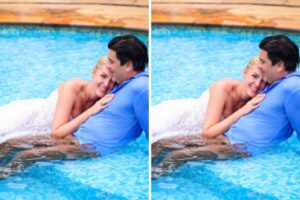 Ana Hickmann e Edu Guedes