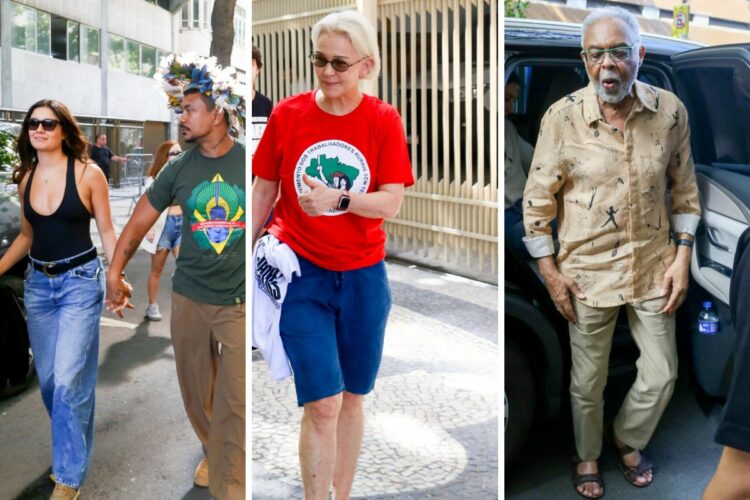 Sophie Charlotte e Xamã Julia Lemmertz Gilberto Gil