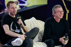 boninho e tiago leifert na ccxp25