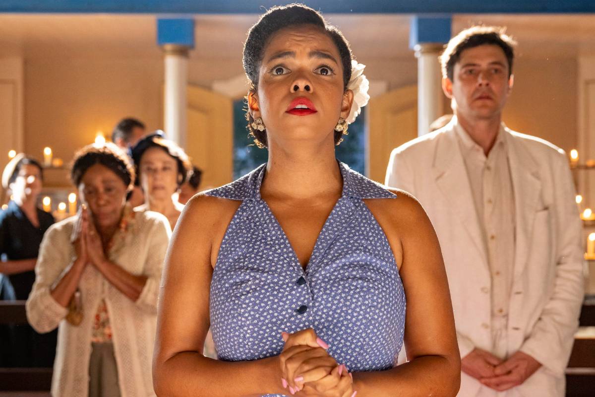 dita (jeniffer nascimento) assustada em êta mundo melhor