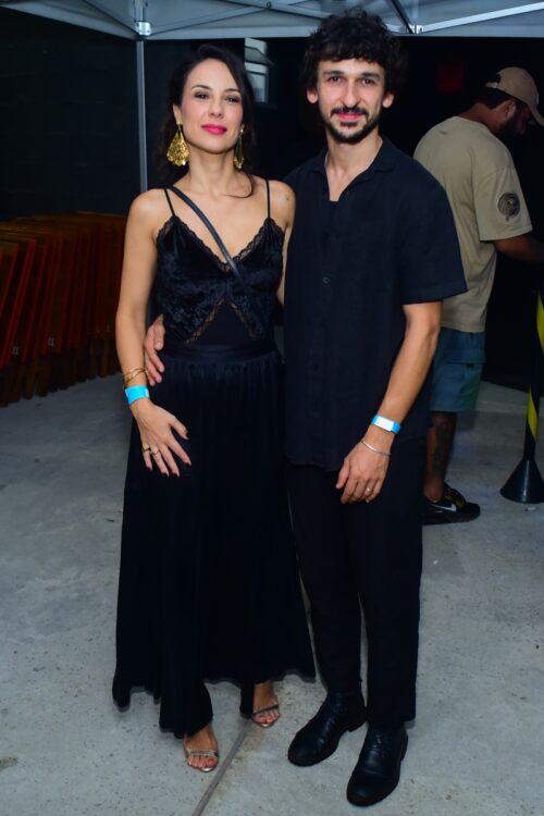 Andrea Horta e o marido, Ravel Andrade