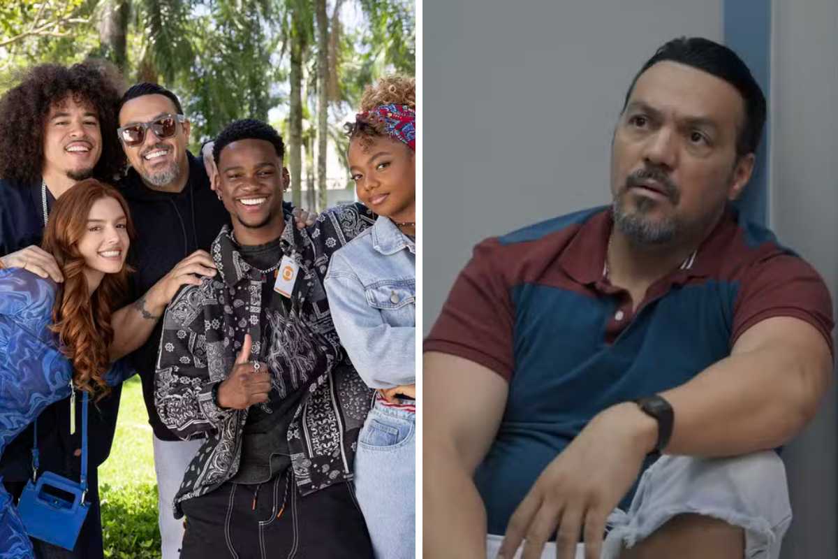 fotomontagem de belo em dona de mim e três graças