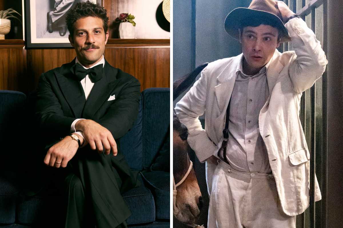 fotomontagem de chay suede e sérgio guizé