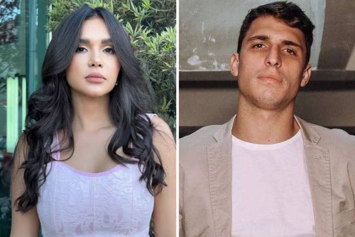 Gizelly Bicalho e Felipe Prior