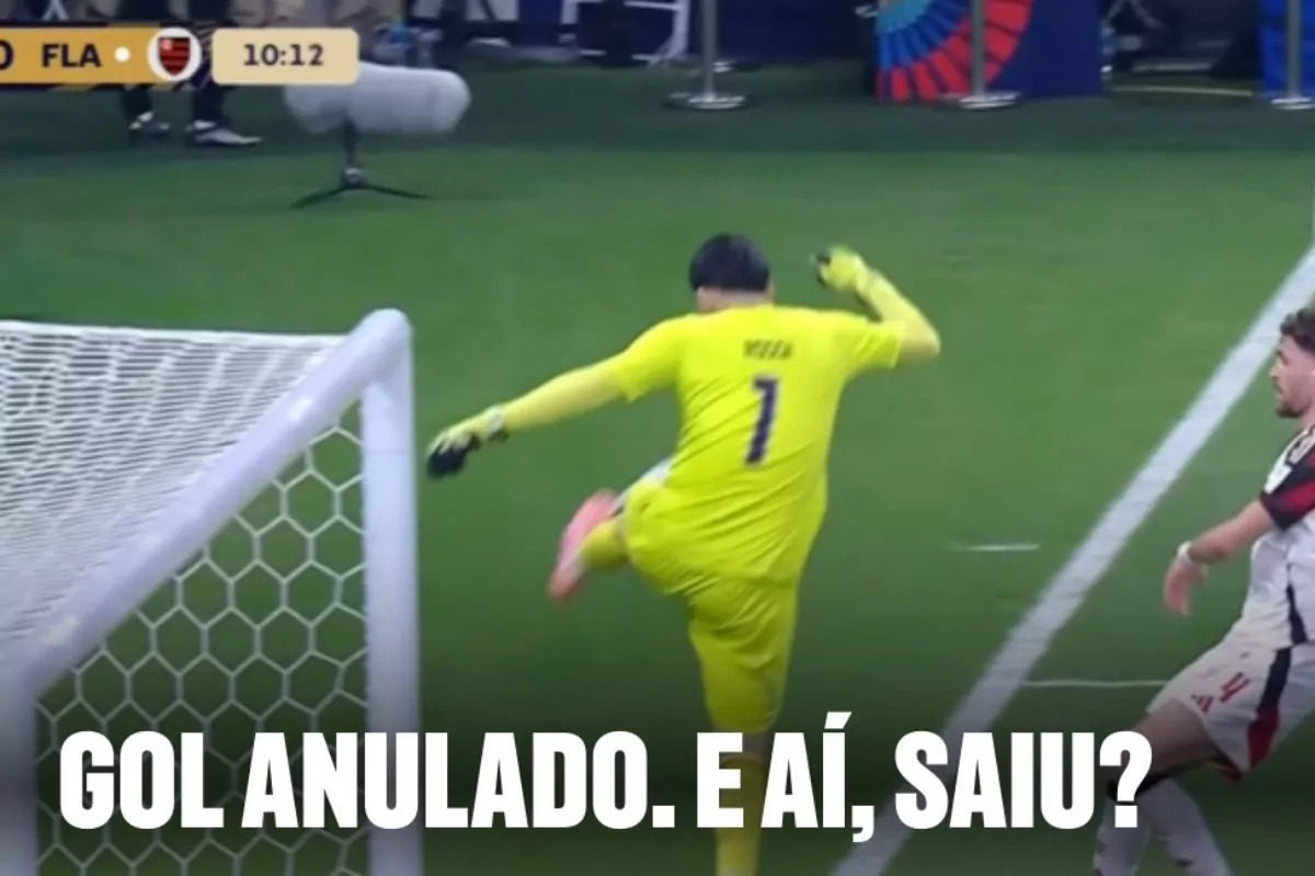 Gol do PSG anulado