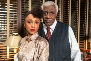 Haydée (Kênia Bárbara) e Lúcio (Tony Tornado) em 