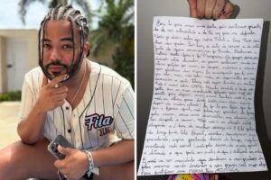 Hytalo Santos escreve carta aberta